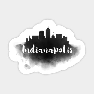 Indianapolis watercolor Sticker